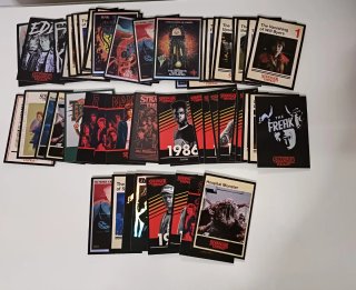 Lote de 55 Cromos Stranger Things