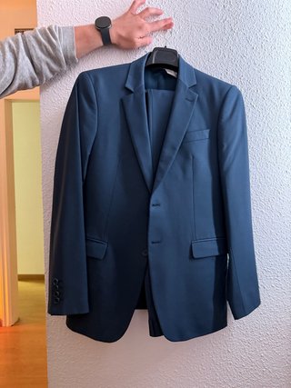 Traje de hombre azul ANDREWS – Talla 46
