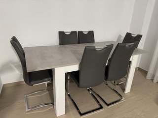 Mesa de Comedor con 6 Sillas
