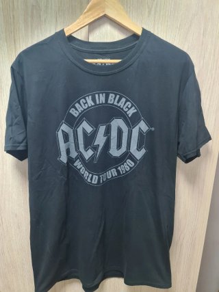 Camiseta AC/DC Back In Black ORIGINAL