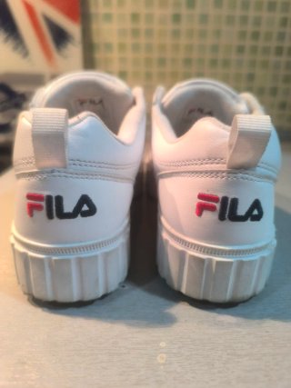 Zapatillas Fila Plataforma Blancas Talla 37