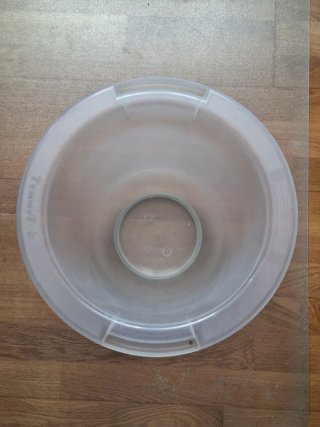 Bañera para bebé tipo cubo