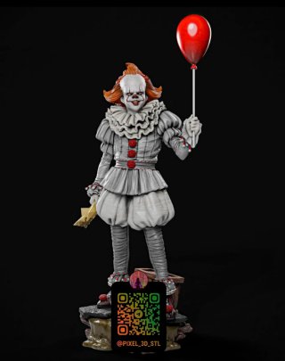 Figura de resina Pennywise (It)