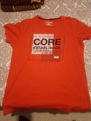 Camiseta Jack & Jones Roja