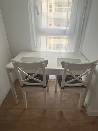 2 Sillas Ikea ROSENTORP Blancas