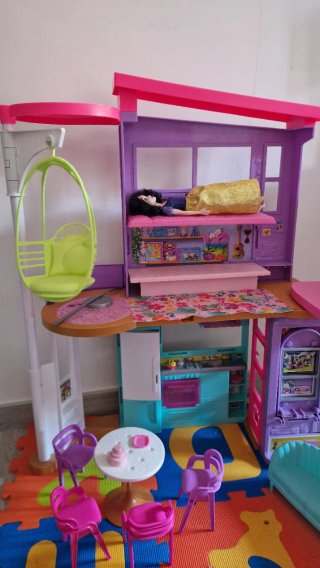 Casa de Barbie con accesorios