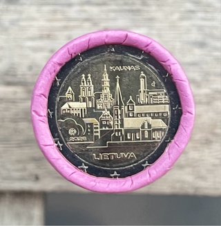 Moneda 2€ Conmemorativa Lituania 2026 Kaunas