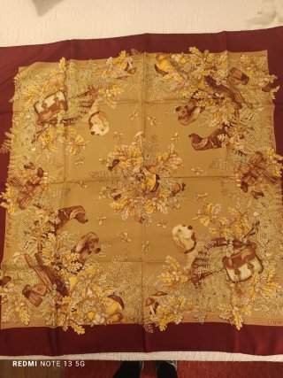 Pañuelo Loewe Marrón y Caldera