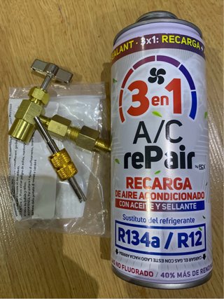Bote de Gas Refrigerante 3 en 1 A/C Repair