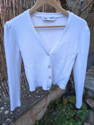 Chaqueta Zara botones joya L