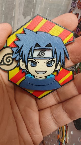 Imanes de nevera Naruto Equipo 7 | Impresión 3D