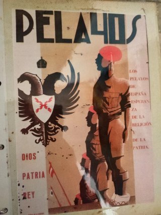 Cartel histórico Pelayos