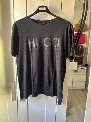 Camiseta Hugo Boss Negra Talla M