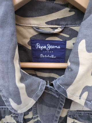 Chaqueta vaquera Pepe Jeans Talla S Camuflaje