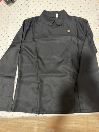 Uniforme de Chef Japonés Negro Talla XXL