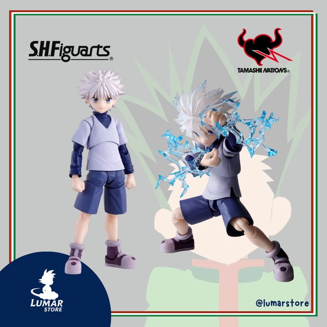 Figura S.H. Figuarts Killua Hunter x Hunter