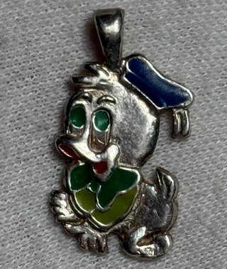 Medalla Plata Ley Pato Donald + Regalo
