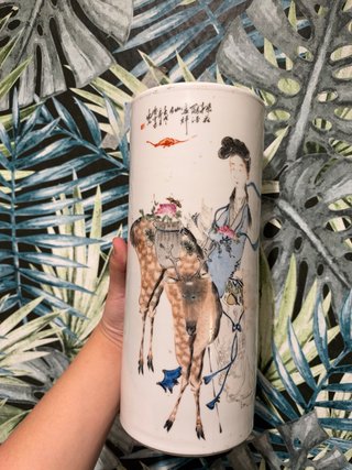 Jarrón de Porcelana China