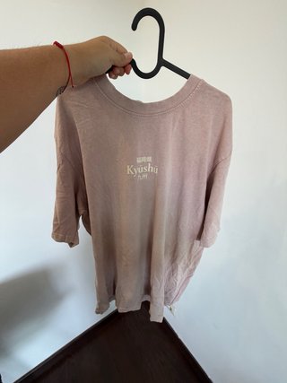 Camiseta Kyūshū Rosa hombre