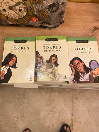 Libros Torre de Malory 1, 2 , 3