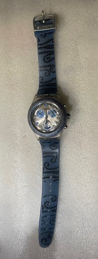 Reloj Swatch Deportivo Azul, resistente water
