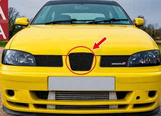 Seat IBIZA 6K2 REJILLA CENTRAL PANEL ABEJA