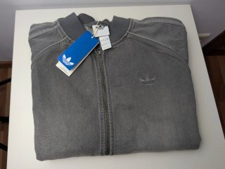ADIDAS CHAQUETA VAQUERA ESTILO LAVADO T-L
