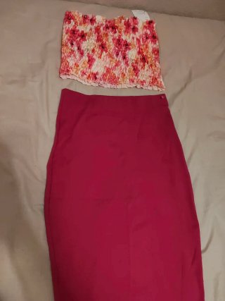 Conjunto de falda y top