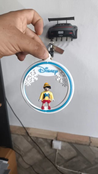 Bola de Navidad Playmobil Disney