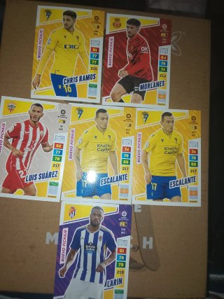 Lote 14 Cromos Adrenalyn Liga Panini 22/23