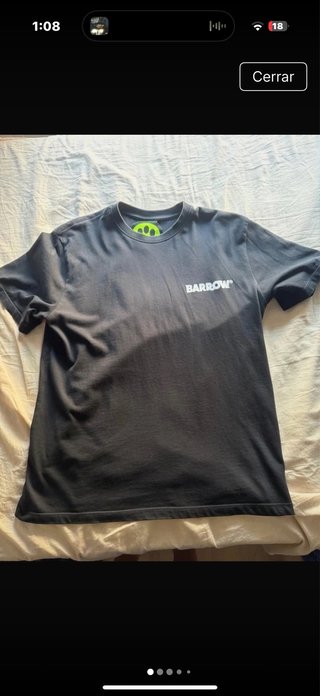Camiseta Barrow Negra Talla S