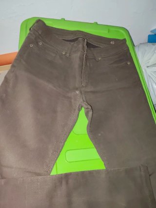 Pantalón Zara Marrón Talla 40
