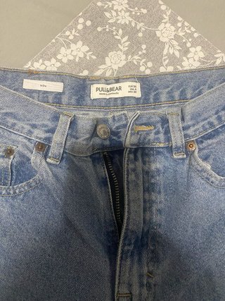 Pantalón Vaquero Mom Fit Pull&Bear