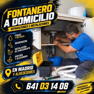 FONTANERO ECONÓMICO Y RÁPIDO - TRABAJO GARANTIZADO