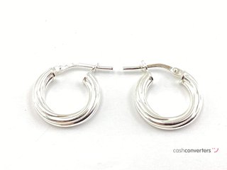 argollas plata 925mm