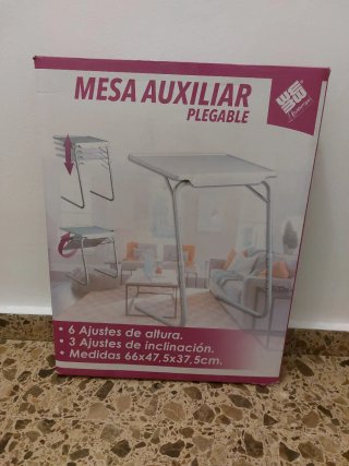 Mesa Auxiliar Plegable Wewu