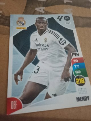 Cromo Mendy Real Madrid 24-25 Adrenalyn Panini