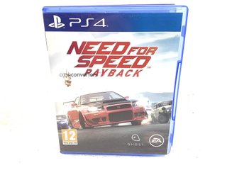 need for speed payback ps4