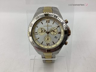 reloj pulsera caballero lanscotte ambassador cronógrafo