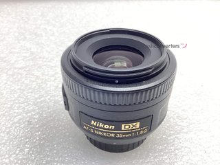 objetivos nikon nikon 35mm f/1.8g af-s dx nikkor