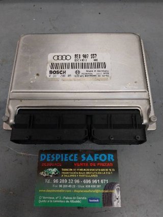 Centralita 8e0907557 0261206051 audi a4 2.0 52622
