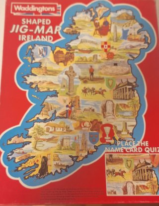 Puzzle Waddingtons Jig-Map Irlanda