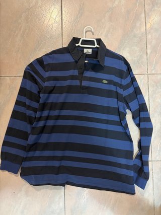 Polo Lacoste Manga Larga Talla L