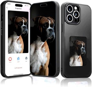 Youery Mini Ink Screen Funda iPhone 15 Pro Max