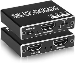 Ticenpe HDMI Splitter 1 in 2 out HDMI 4K-60Hz