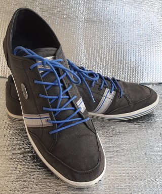 Zapatillas Sneakers Lona Azul