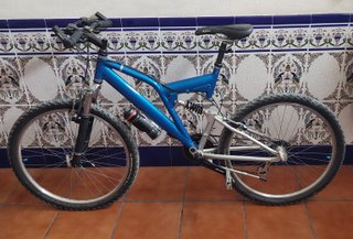 Bicicleta Orbea Azul Doble Suspensión