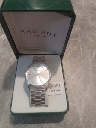 Reloj Radiant para mujer plateado