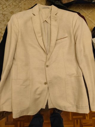 Americana Zara Man Beige Talla 50