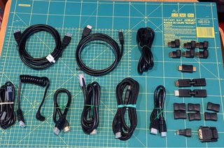 Lote de Cables y Adaptadores HDMI